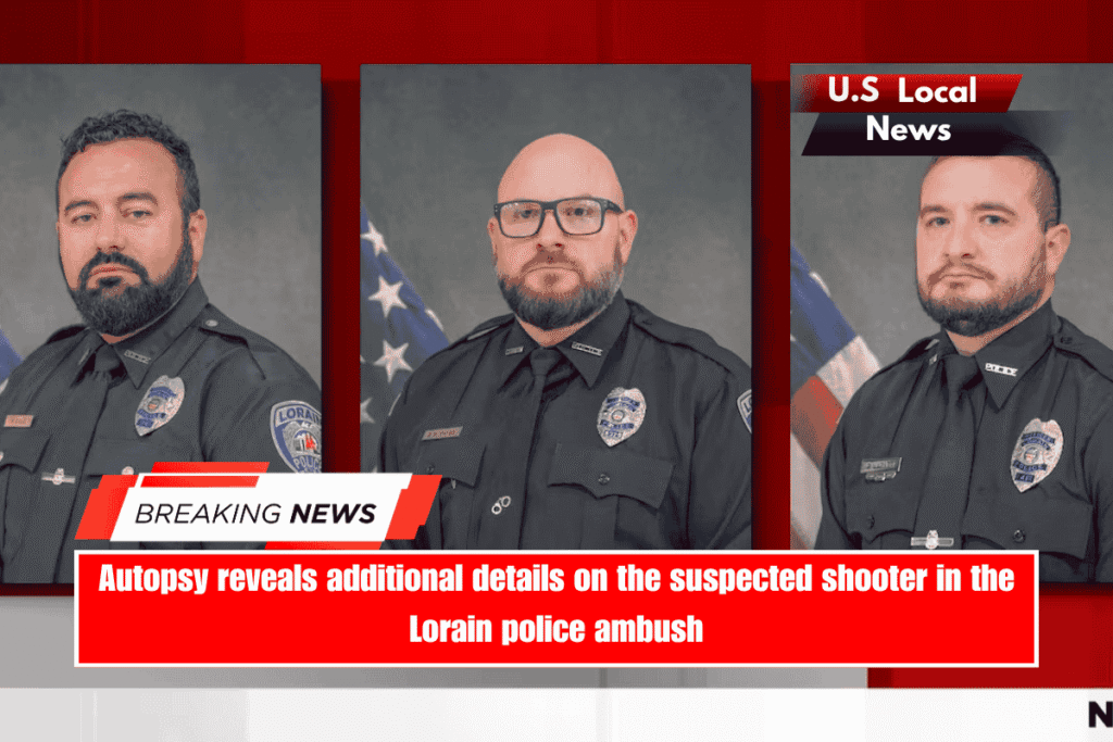 Autopsy reveals additional details on the suspected shooter in the Lorain police ambush