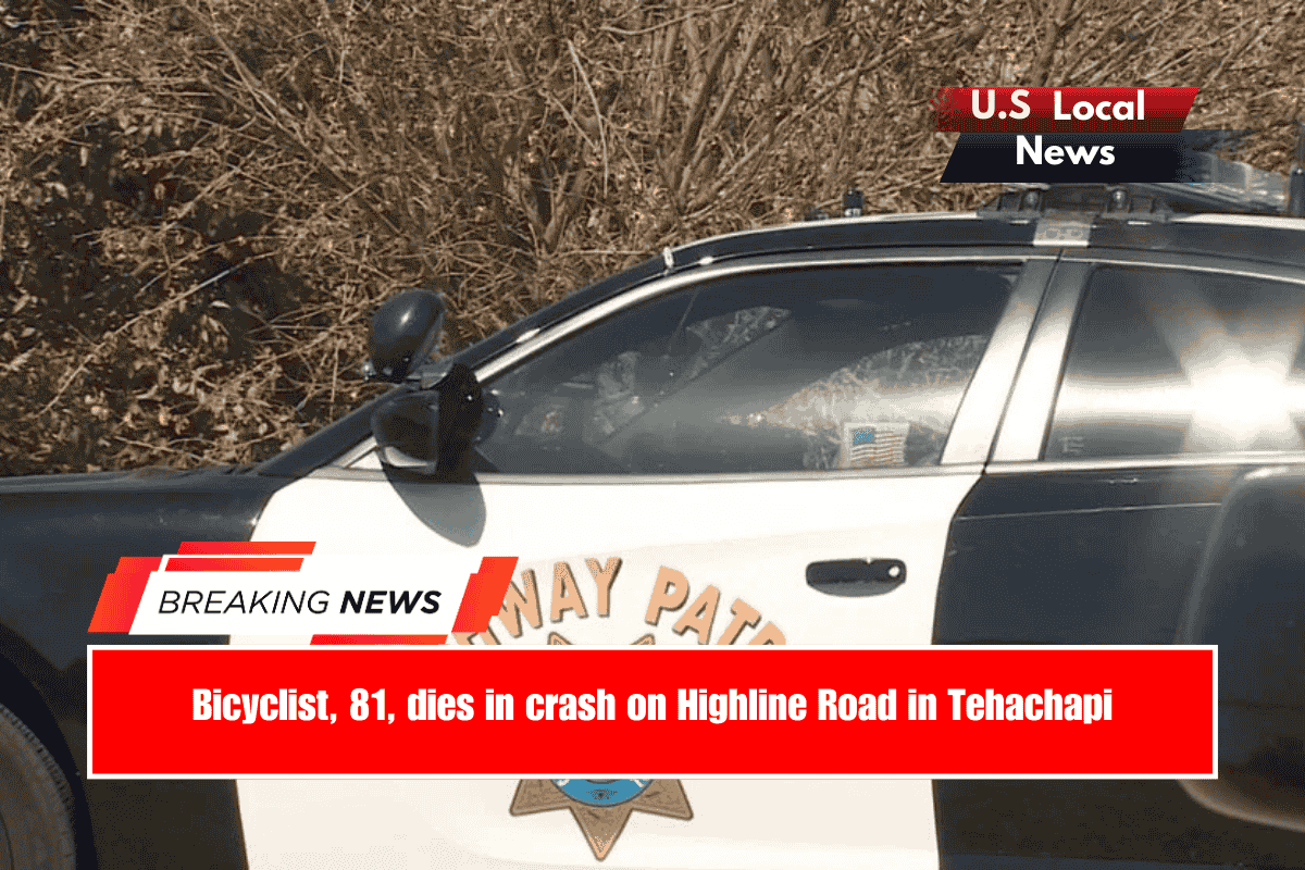 Bicyclist, 81, dies in crash on Highline Road in Tehachapi