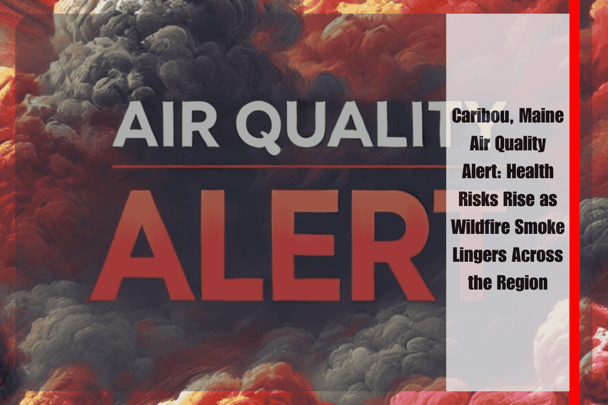 Caribou, Maine Air Quality Alert Health Risks Rise as Wildfire Smoke Lingers Across the Region