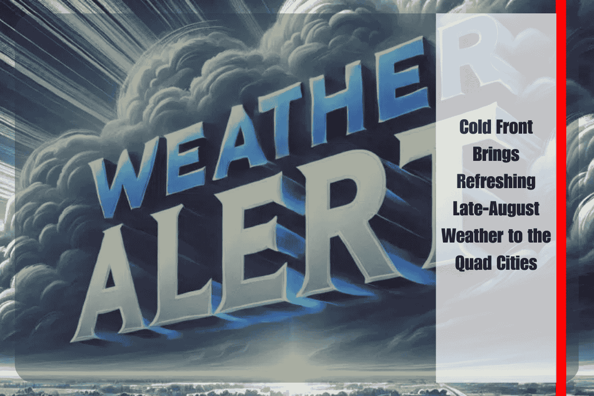 Cold Front Brings Refreshing Late-August Weather to the Quad Cities