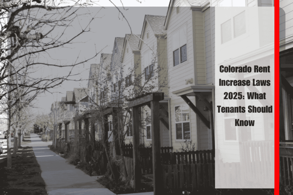 Colorado Rent Increase Laws 2025 What Tenants Should Know