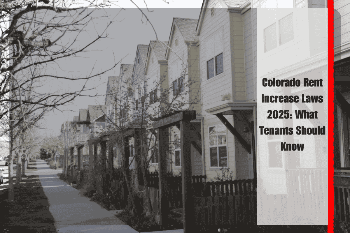 Colorado Rent Increase Laws 2025 What Tenants Should Know