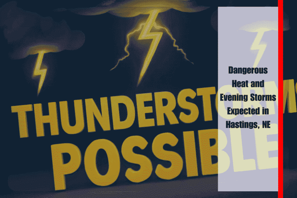 Dangerous Heat and Evening Storms Expected in Hastings, NE