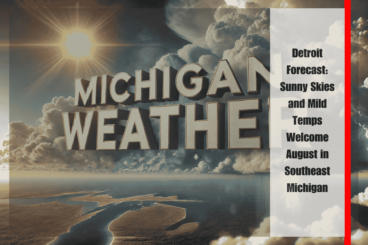 Detroit Forecast Sunny Skies and Mild Temps Welcome August in Southeast Michigan
