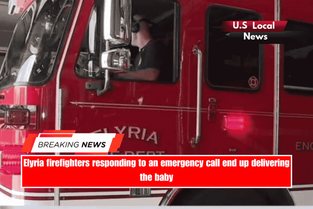 Elyria firefighters responding to an emergency call end up delivering the baby