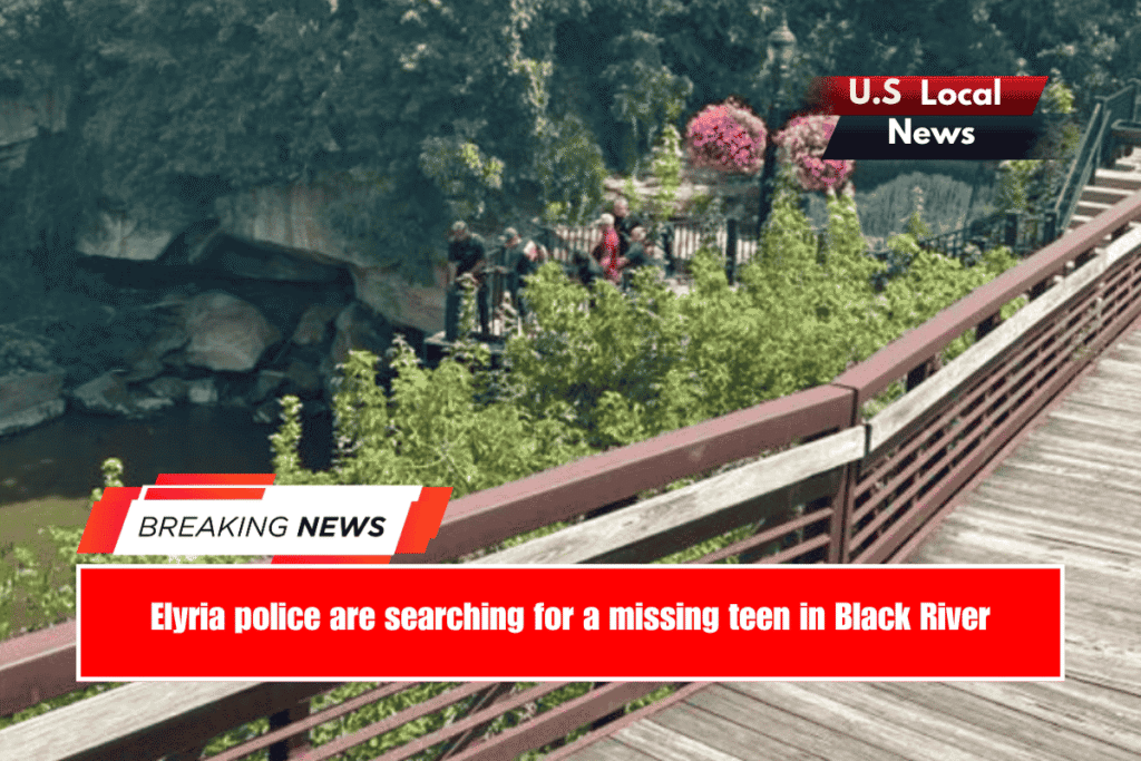 Elyria police are searching for a missing teen in Black River