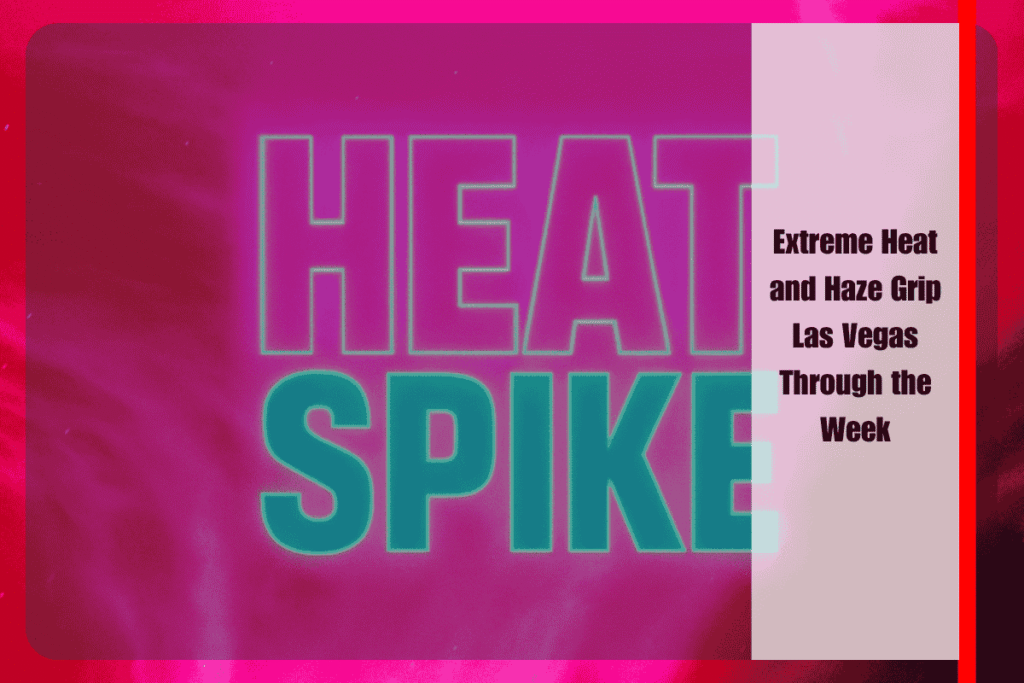 Extreme Heat and Haze Grip Las Vegas Through the Week