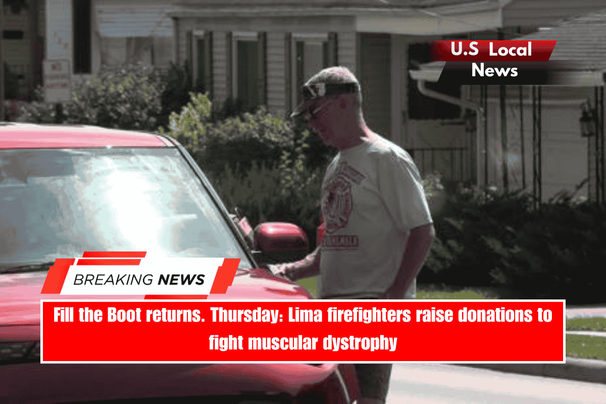 Fill the Boot returns. Thursday Lima firefighters raise donations to fight muscular dystrophy