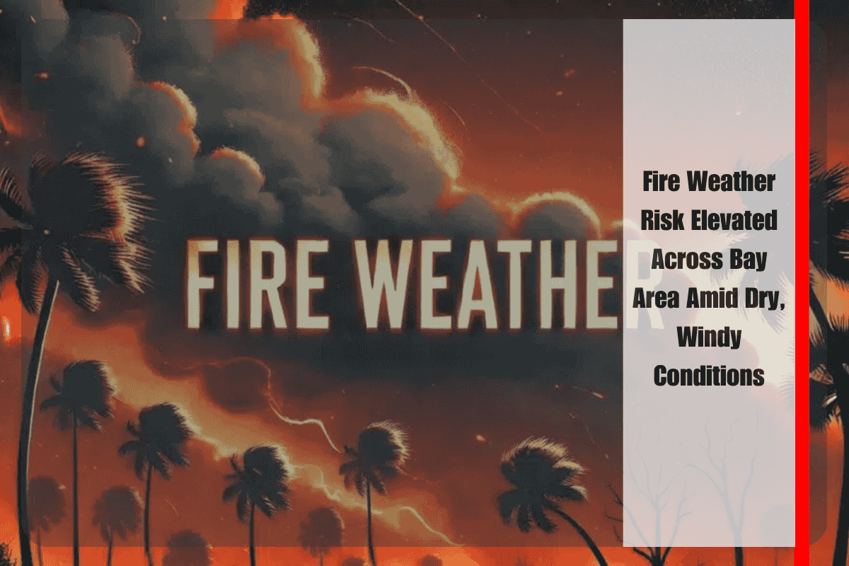 Fire Weather Risk Elevated Across Bay Area Amid Dry, Windy Conditions