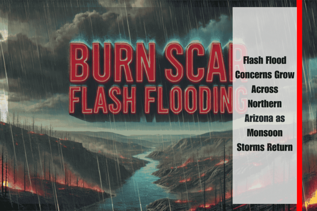 Flash Flood Concerns Grow Across Northern Arizona as Monsoon Storms Return