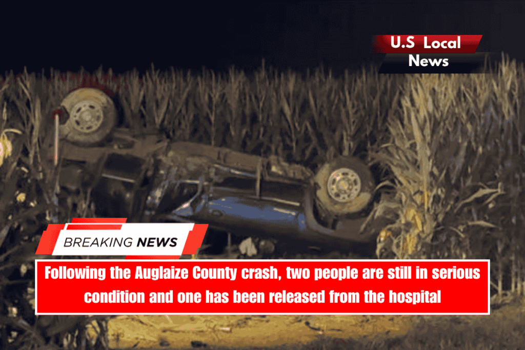 Following the Auglaize County crash, two people are still in serious condition and one has been released from the hospital