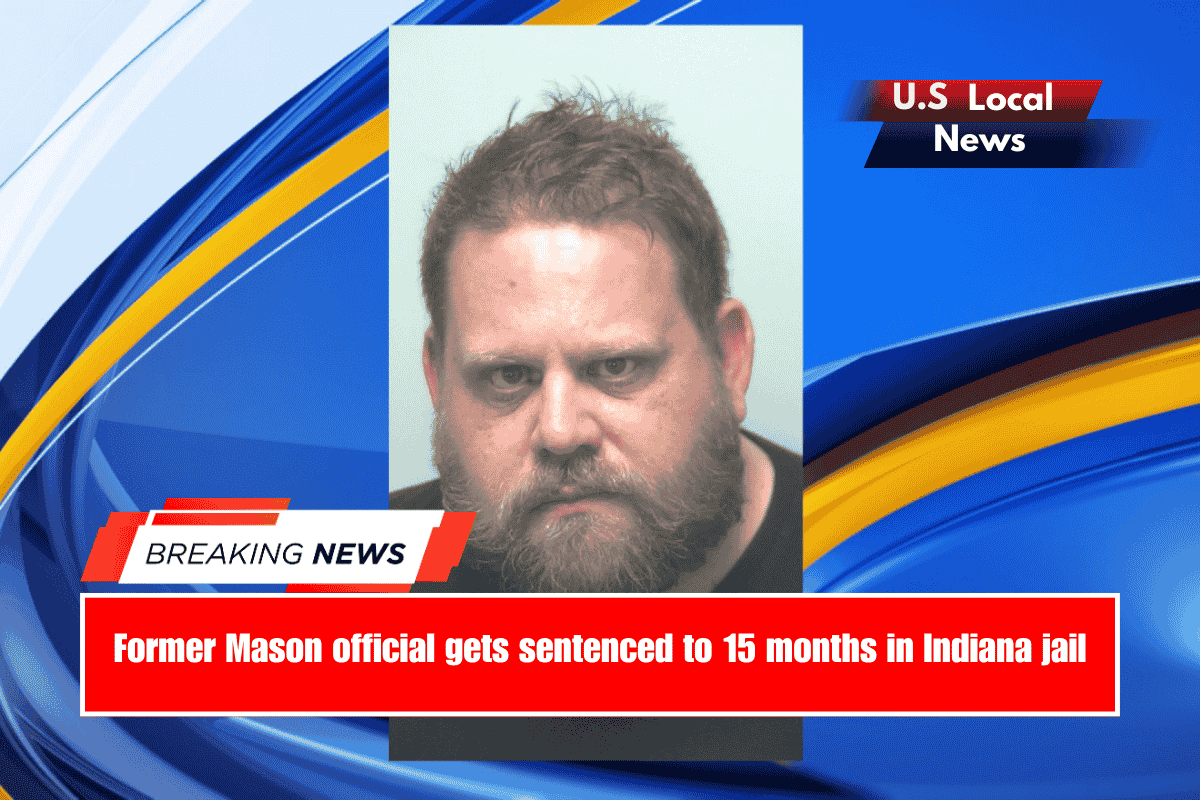 Former Mason official gets sentenced to 15 months in Indiana jail