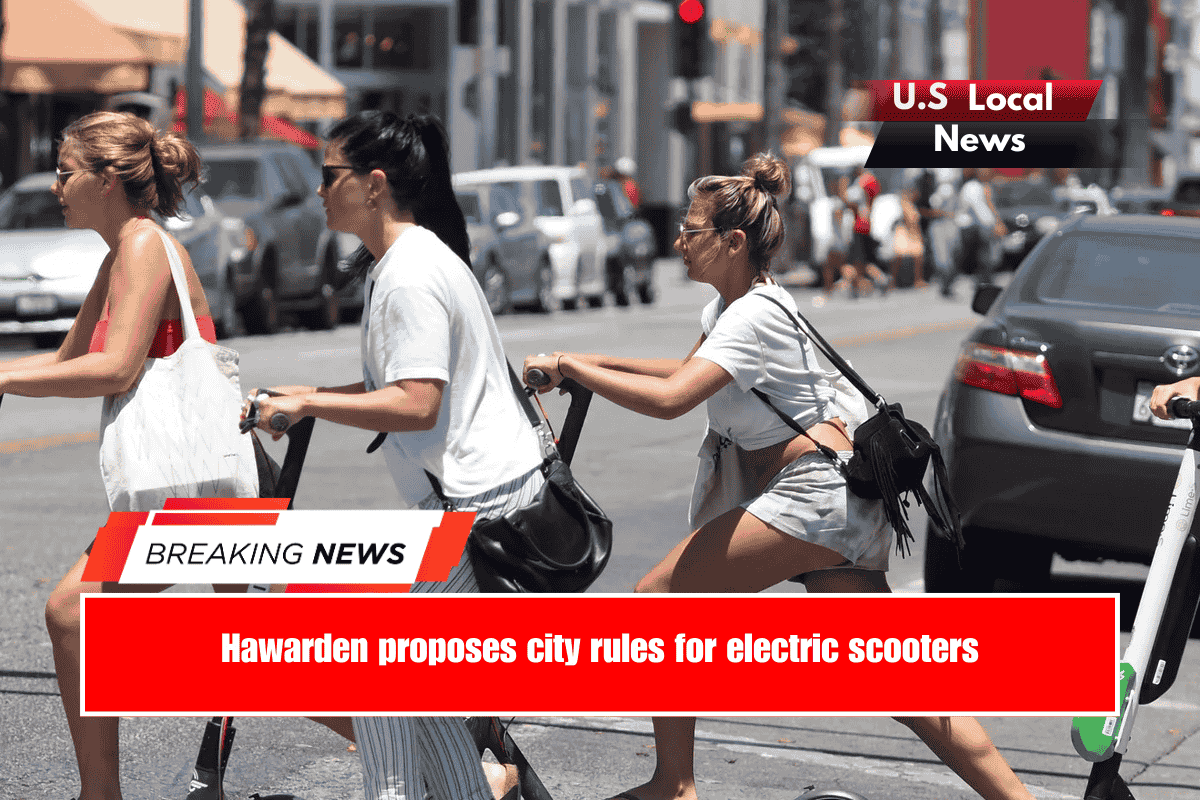 Hawarden proposes city rules for electric scooters