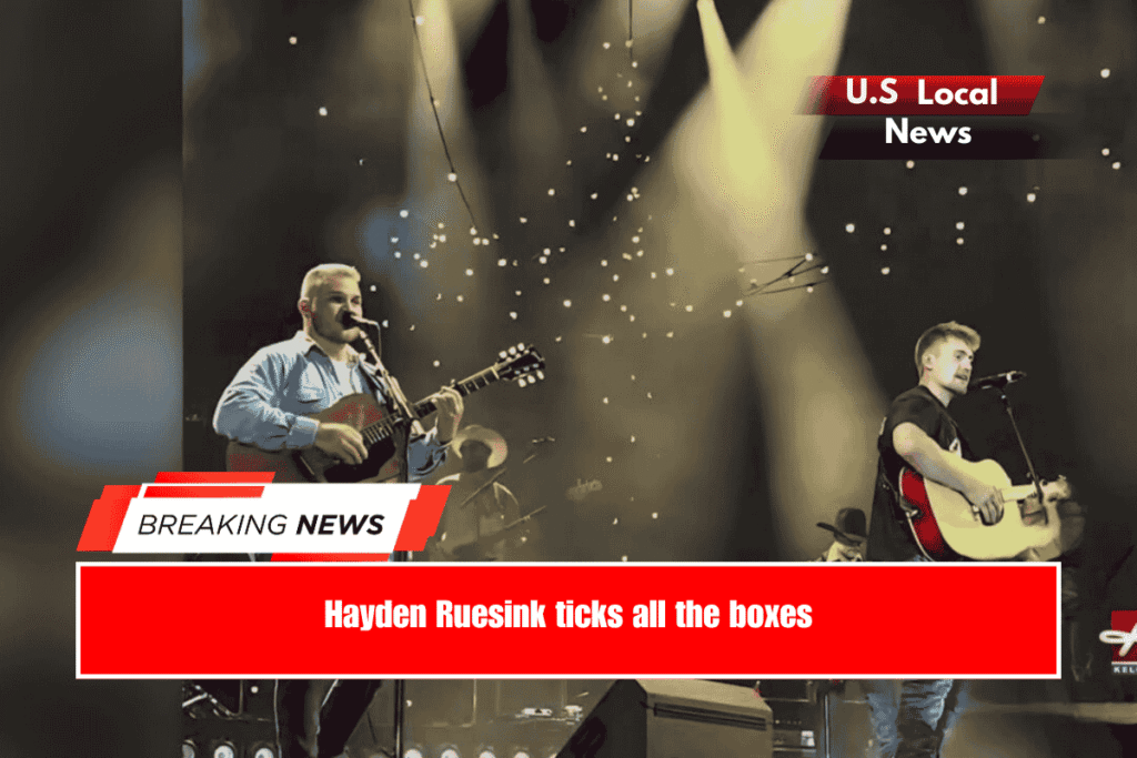 Hayden Ruesink ticks all the boxes