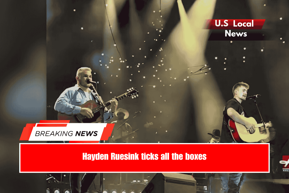 Hayden Ruesink ticks all the boxes