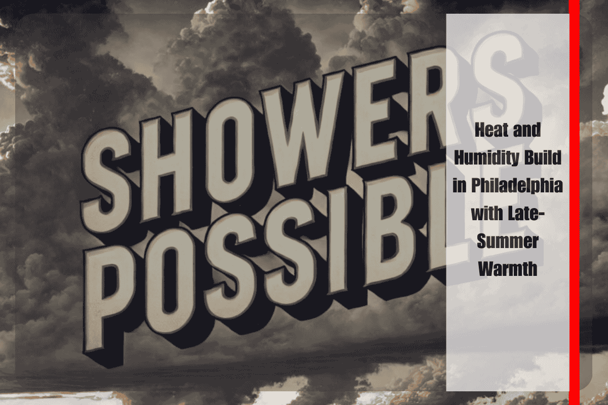 Heat and Humidity Build in Philadelphia with Late-Summer Warmth