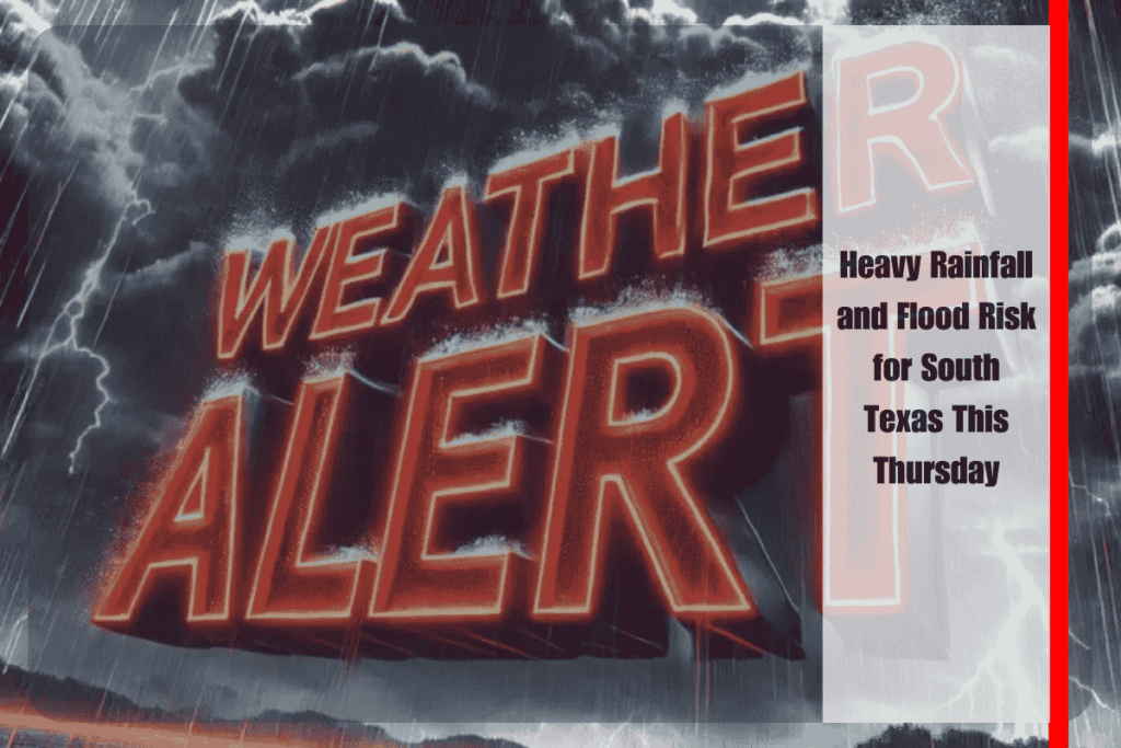 Heavy Rainfall and Flood Risk for South Texas This Thursday