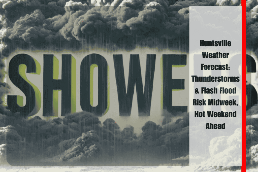 Huntsville Weather Forecast Thunderstorms & Flash Flood Risk Midweek, Hot Weekend Ahead