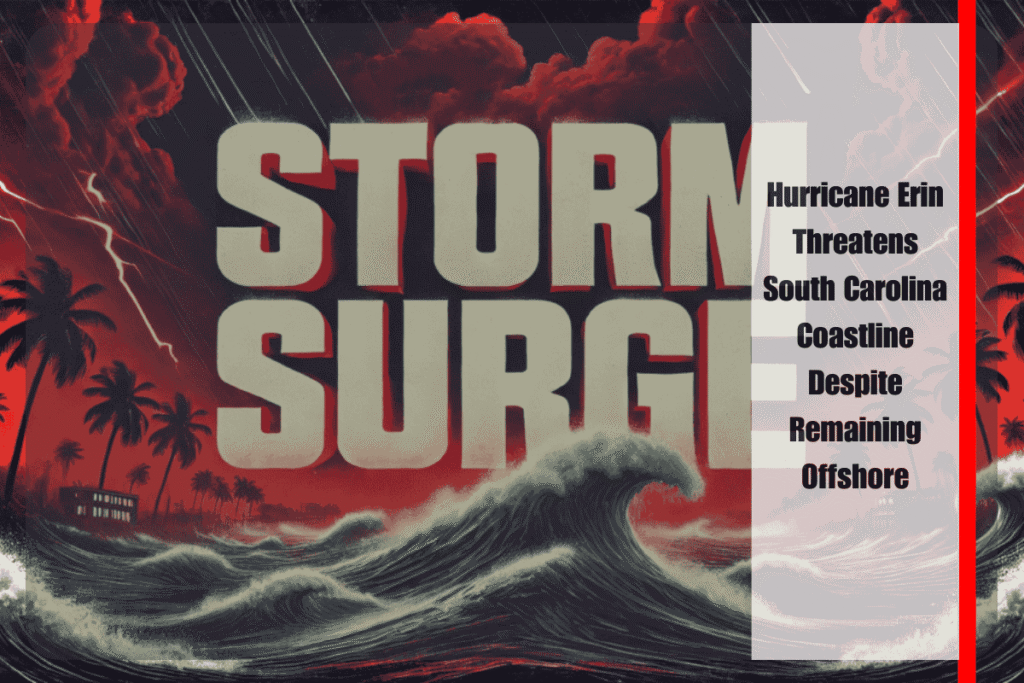 Hurricane Erin Threatens South Carolina Coastline Despite Remaining Offshore