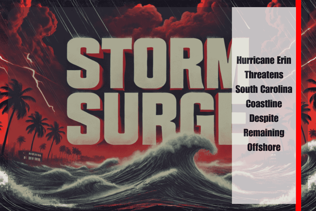Hurricane Erin Threatens South Carolina Coastline Despite Remaining Offshore