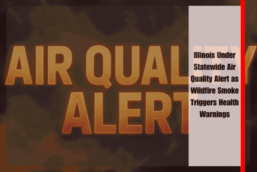 Illinois Under Statewide Air Quality Alert as Wildfire Smoke Triggers Health Warnings