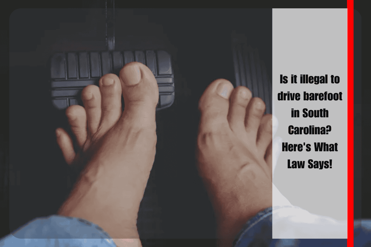 Is it illegal to drive barefoot in South Carolina Here's What Law Says!