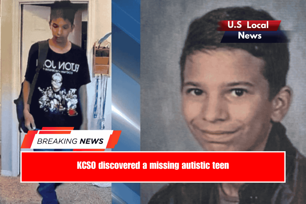 KCSO discovered a missing autistic teen