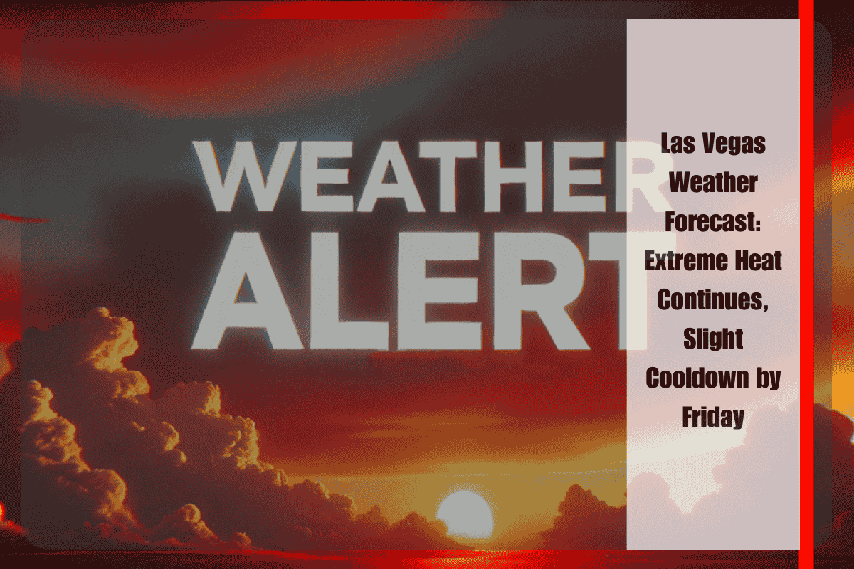 Las Vegas Weather Forecast Extreme Heat Continues, Slight Cooldown by Friday