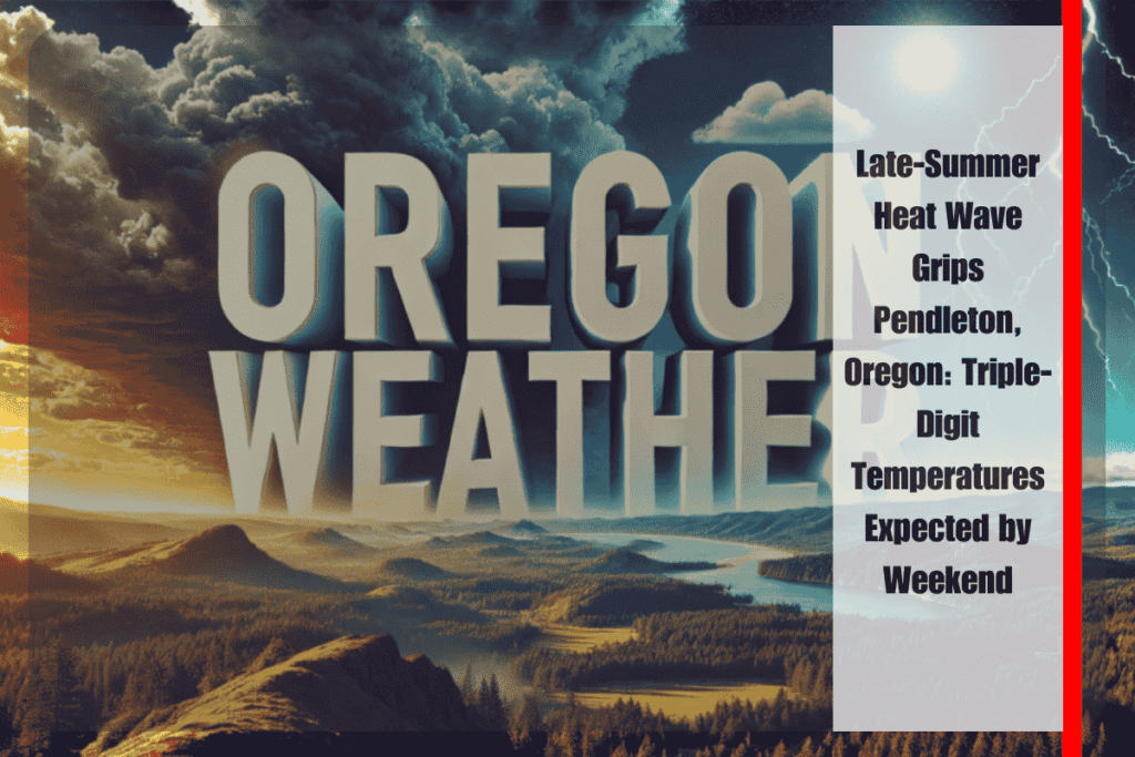 Late-Summer Heat Wave Grips Pendleton, Oregon Triple-Digit Temperatures Expected by Weekend