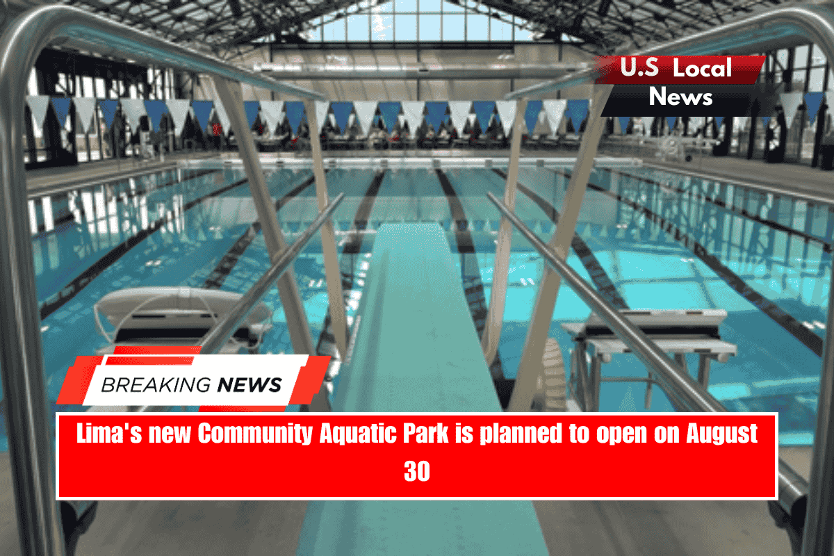 Lima's new Community Aquatic Park is planned to open on August 30