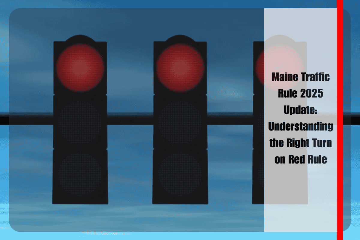 Maine Traffic Rule 2025 Update Understanding the Right Turn on Red Rule