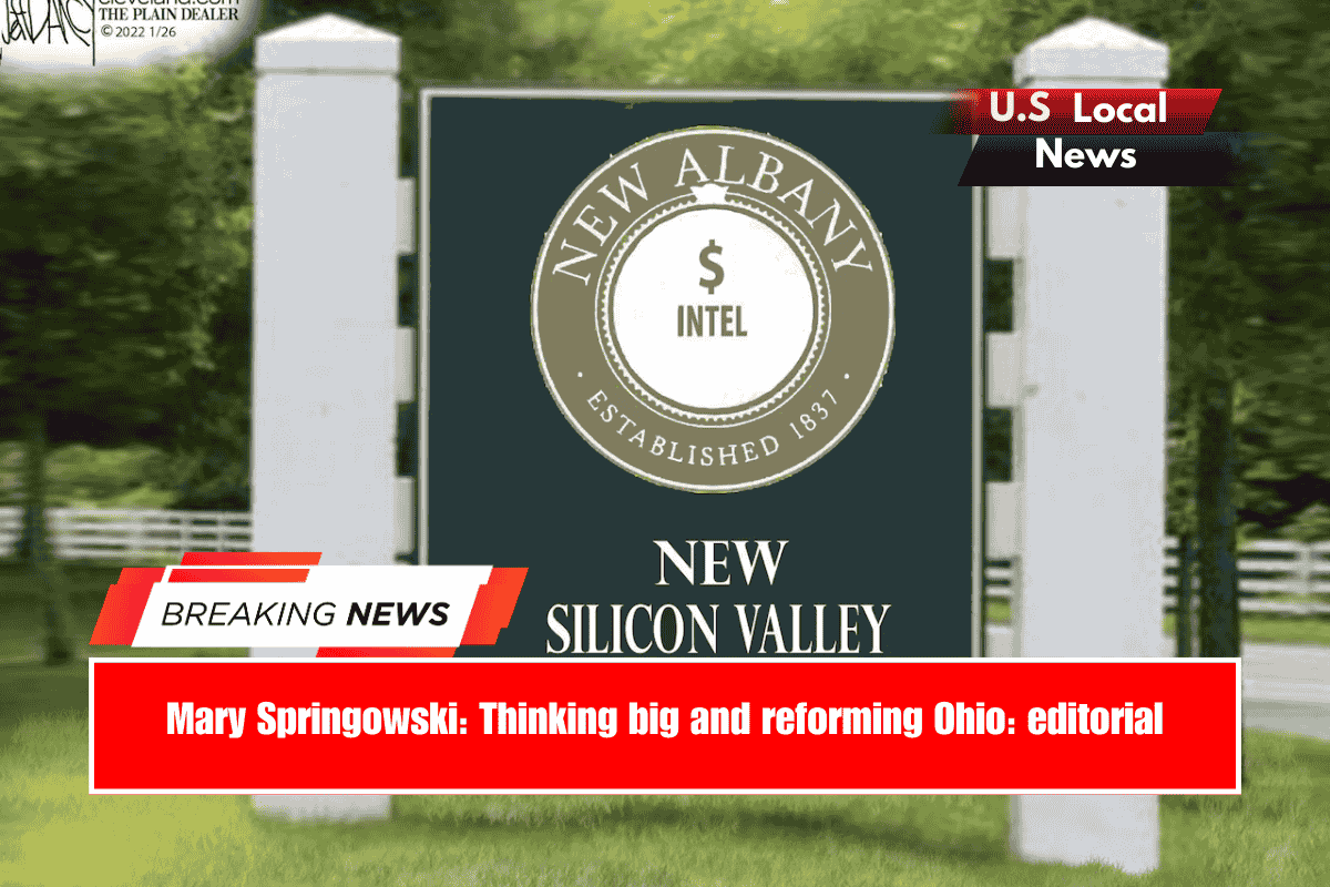 Mary Springowski Thinking big and reforming Ohio editorial
