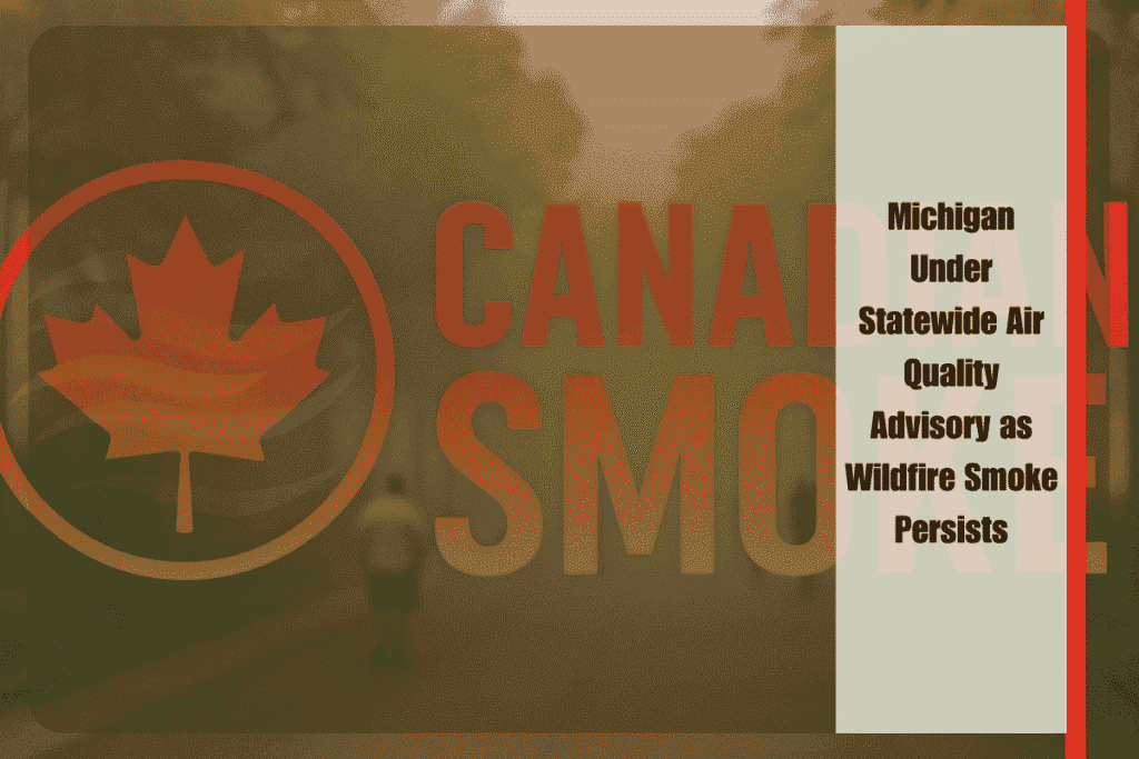 Michigan Under Statewide Air Quality Advisory as Wildfire Smoke Persists