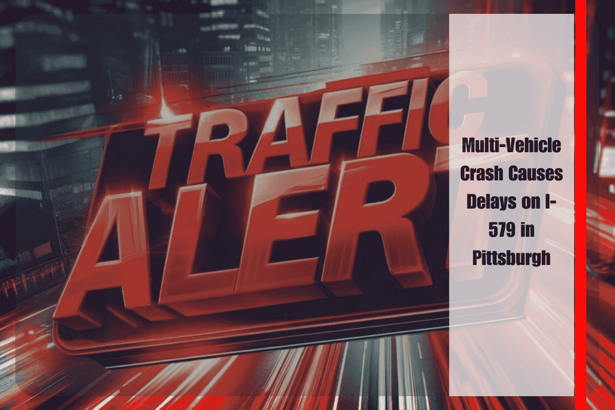 Multi-Vehicle Crash Causes Delays on I-579 in Pittsburgh