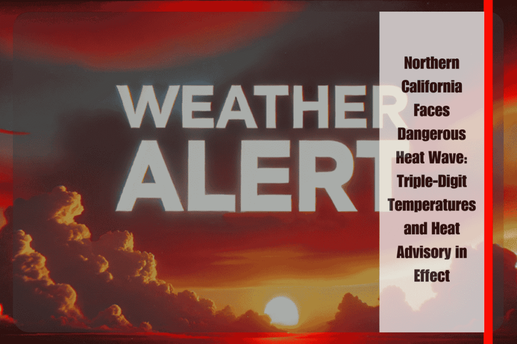 Northern California Faces Dangerous Heat Wave Triple-Digit Temperatures and Heat Advisory in Effect