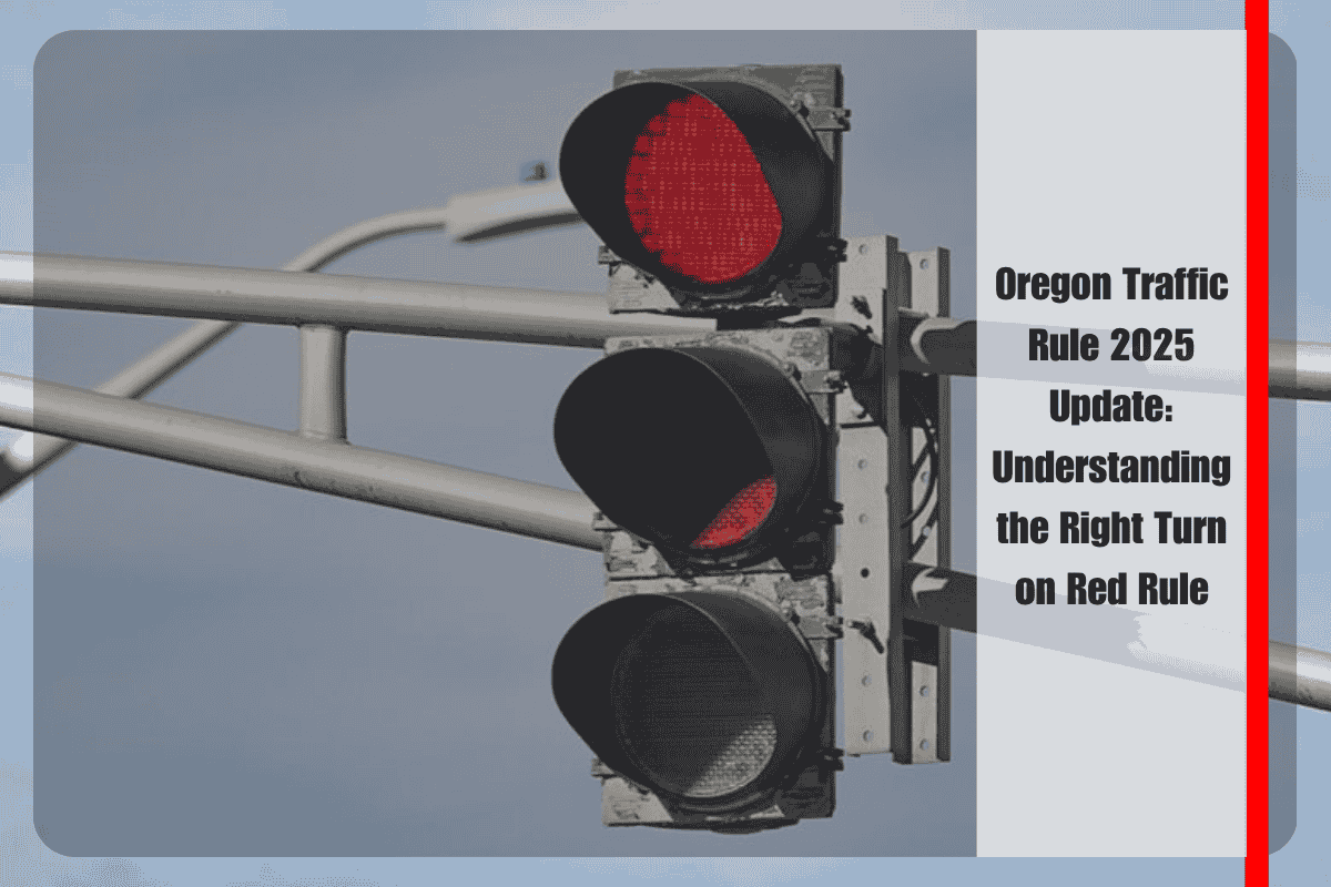 Oregon Traffic Rule 2025 Update Understanding the Right Turn on Red Rule