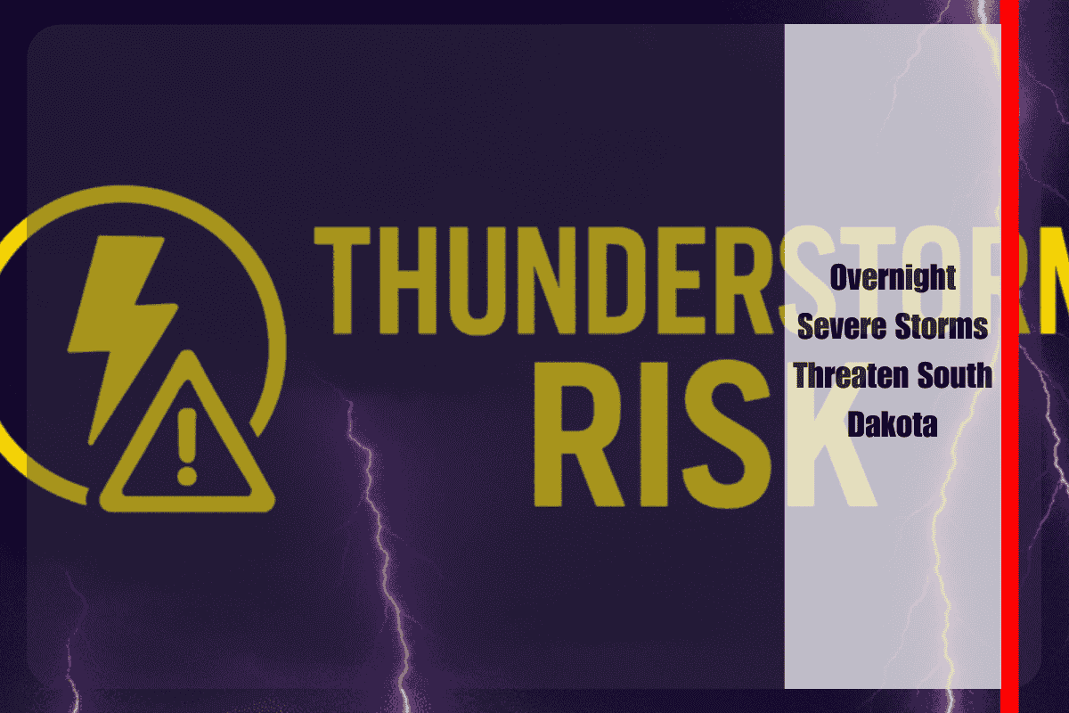 Overnight Severe Storms Threaten South Dakota