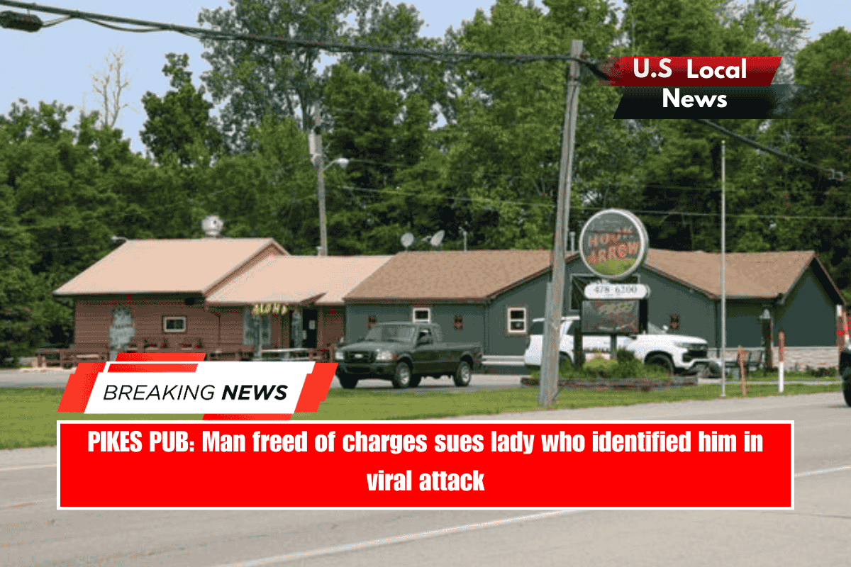 PIKES PUB Man freed of charges sues lady who identified him in viral attack