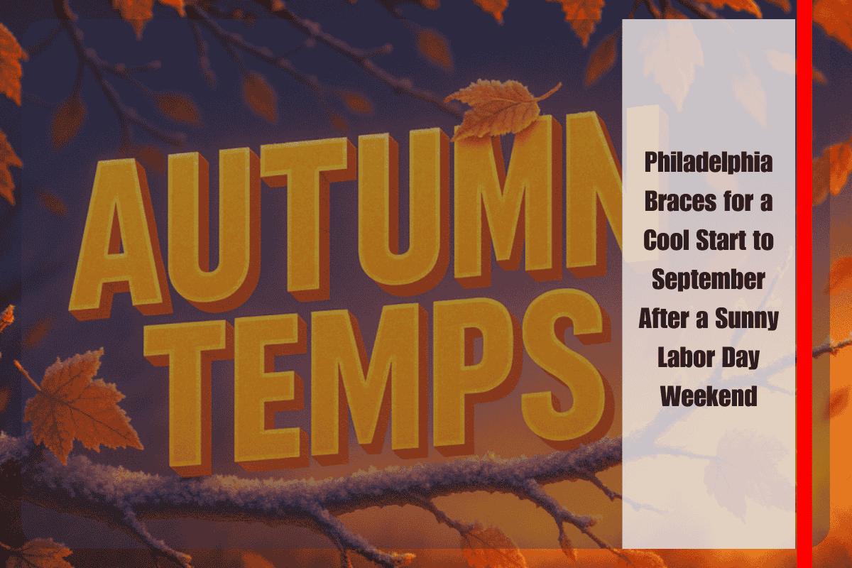 Philadelphia Braces for a Cool Start to September After a Sunny Labor Day Weekend
