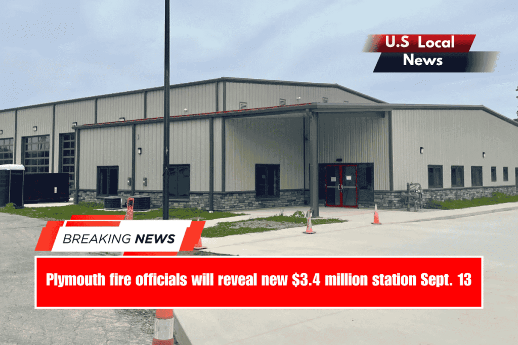 Plymouth fire officials will reveal new $3.4 million station Sept. 13