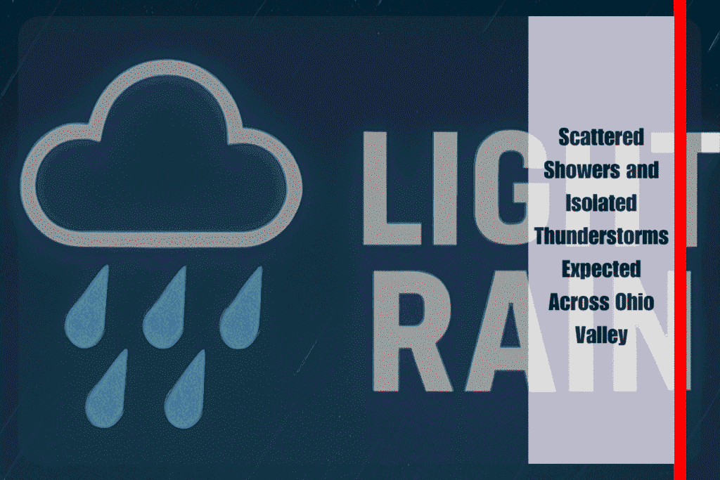 Scattered Showers and Isolated Thunderstorms Expected Across Ohio Valley