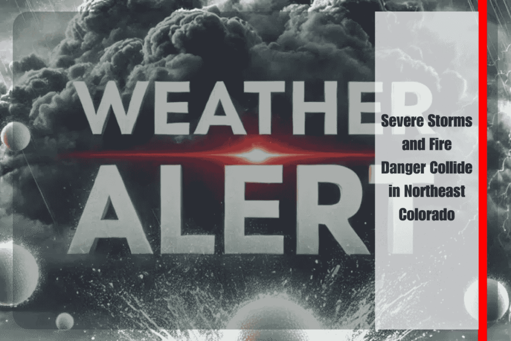 Severe Storms and Fire Danger Collide in Northeast Colorado