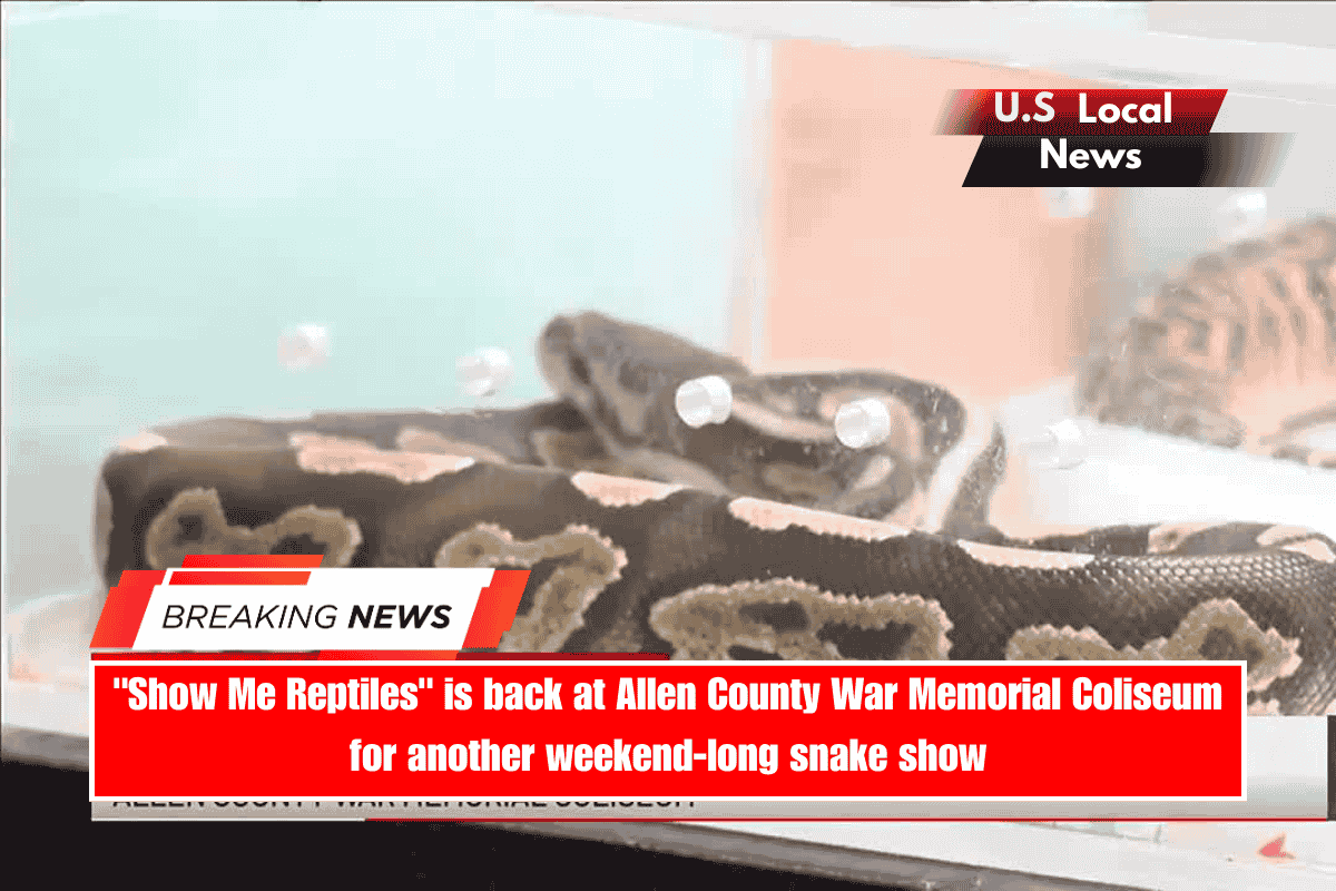 Show Me Reptiles is back at Allen County War Memorial Coliseum for another weekend-long snake show