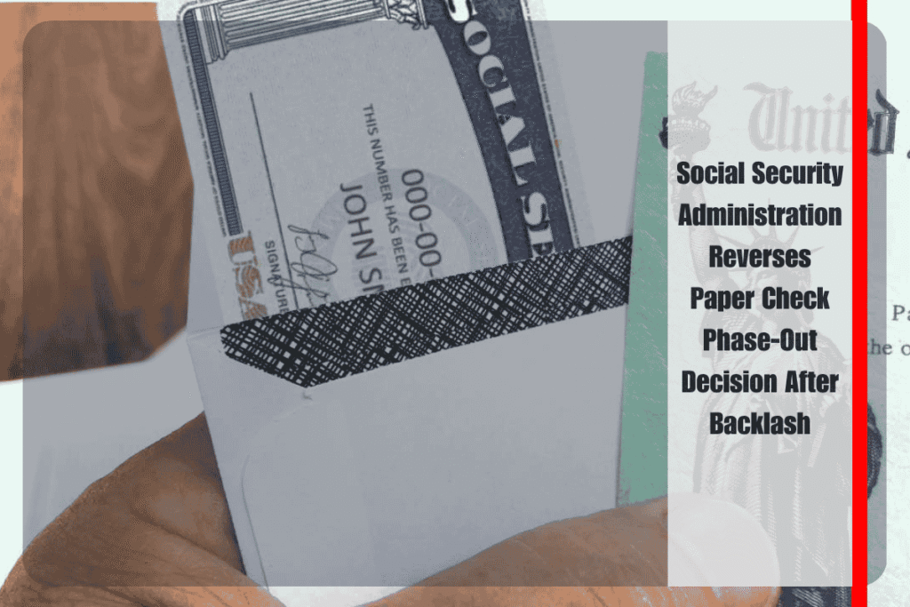 Social Security Administration Reverses Paper Check Phase-Out Decision After Backlash