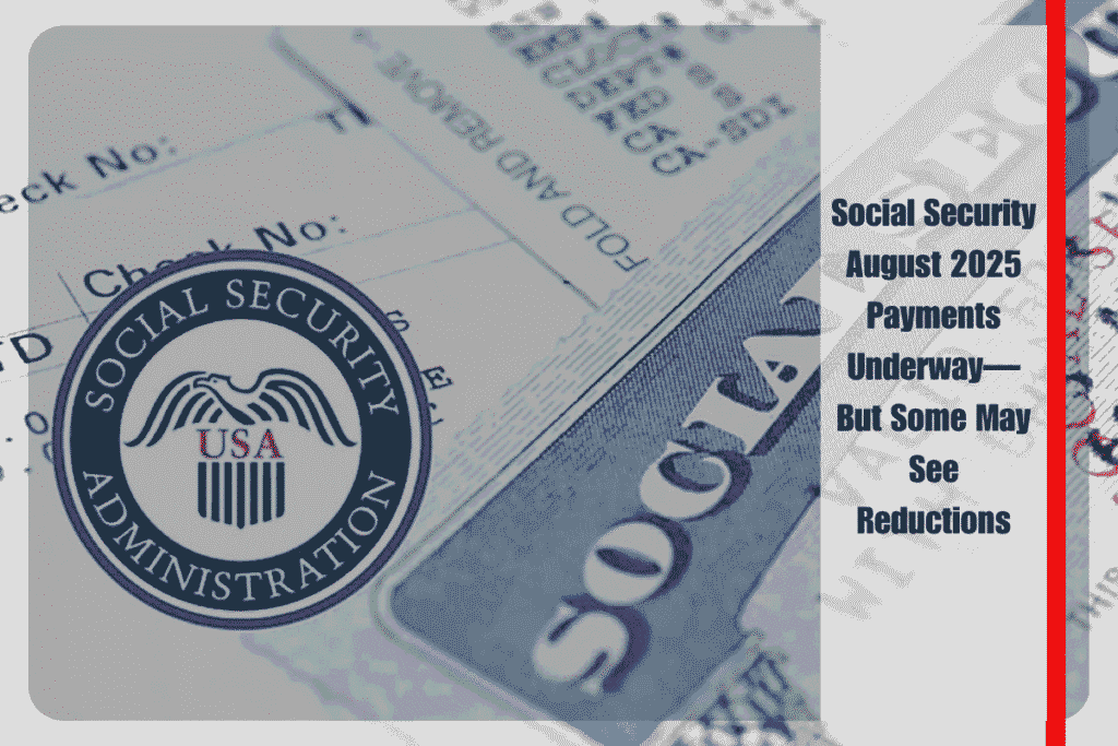 Social Security August 2025 Payments Underway—But Some May See Reductions