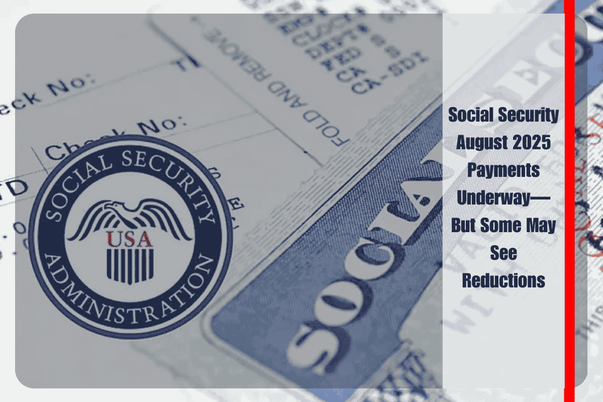 Social Security August 2025 Payments Underway—But Some May See Reductions