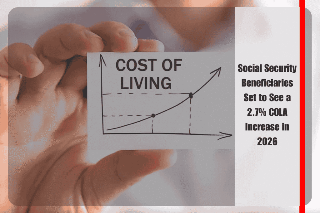 Social Security Beneficiaries Set to See a 2.7% COLA Increase in 2026