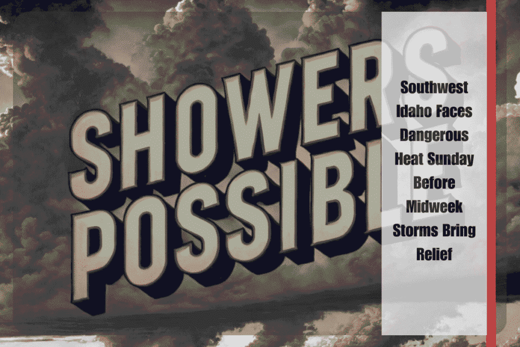 Southwest Idaho Faces Dangerous Heat Sunday Before Midweek Storms Bring Relief