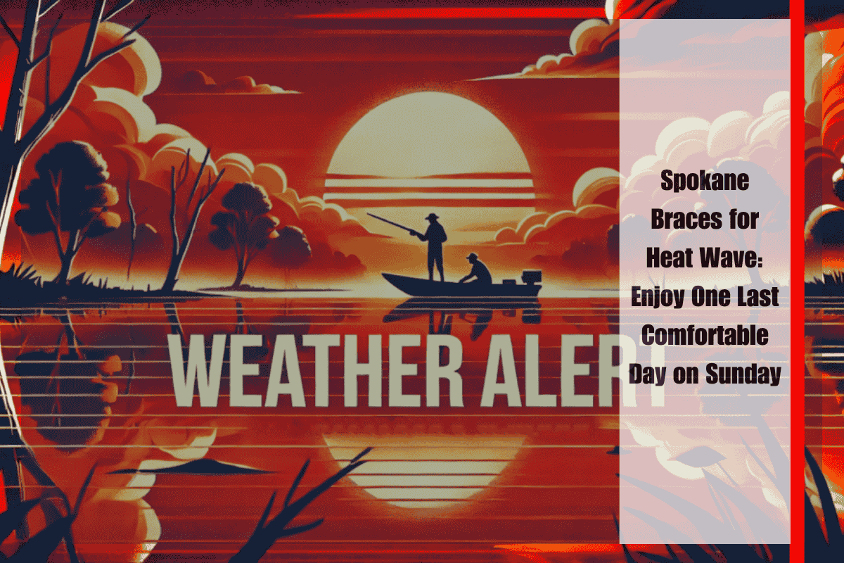 Spokane Braces for Heat Wave Enjoy One Last Comfortable Day on Sunday