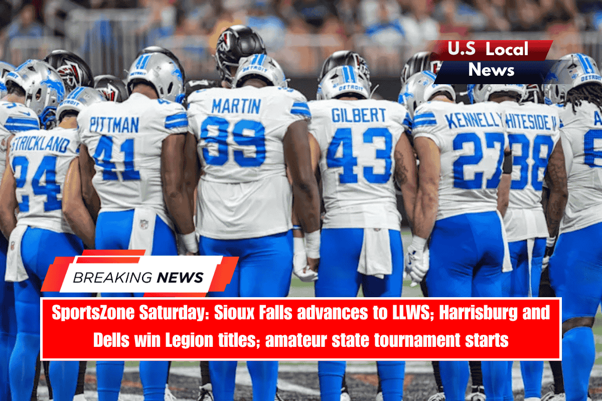 SportsZone Saturday Sioux Falls advances to LLWS; Harrisburg and Dells win Legion titles; amateur state tournament starts